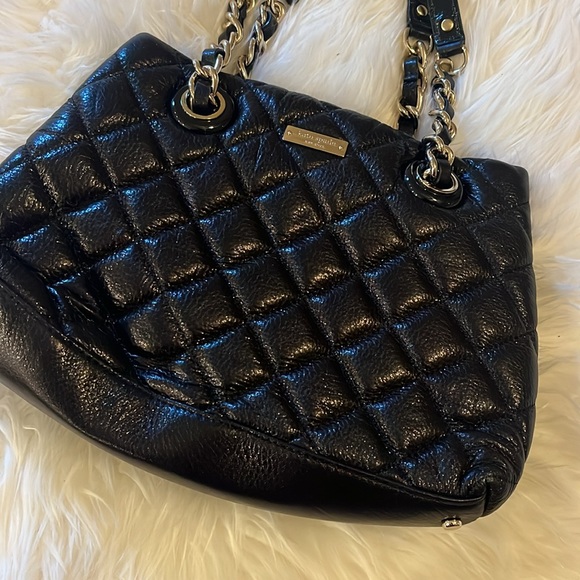 Kate Spade black quilted purse - Picture 2 of 6